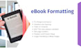 do paperback formatting, and edit kindle books, hard cover