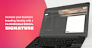 design clickable HTML and animated email signature