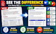 convert pdf to word, excel or powerpoint