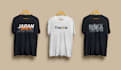 make custom t shirt design, minimal typography tshirt design