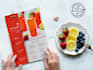 design a modern stunning restaurant menu, price list, digital menu, food flyer