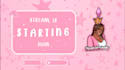 make cute animated vtuber stream overlays for kick and twitch