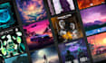 design a cool premium cover art for spotify