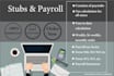 prepare stubs, payroll statements and company tax documents