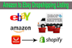 do shopify listing and etsy, ebay product listing
