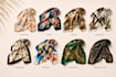 create scarf bandana shawl silk scarf pattern textile design