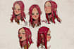draw a fantasy character ilustration
