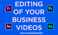 edit corporate videos for you