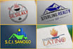 design restaurant,  food and construction logo