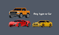 draw pixel art cars you want