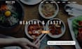 design a professional restaurant website and landing page