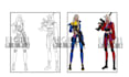 draw character design, concept art for you