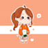 draw you and your pet in chibi style