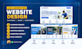 design cleaning, handyman, hvac, pressure washing, painting website