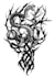 design a custom professional graphic style tattoo
