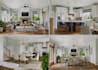 3d render and design realistic houses, apartments