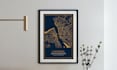 create premium custom city map posters