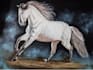 do handmade horse oil paintings on canvas with shipping