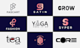 do initial, monogram, text, wordmark, font, minimalist logo