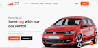 build car rental website