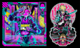 create design t shirt illustration anime style