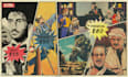 draw a retro vintage comic illustration