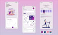 design a clean mobile app ui design mockup in figma