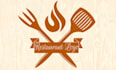 exclusive amazing restaurant and chicken logo design