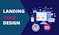 design responsive unique landing page with elementor pro