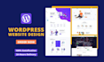 design a business boosting wordpress website or landing page with elementor