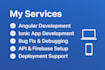 build and fix angular, ionic apps with clean, scalable code