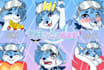 make furry discord or twitch emotes
