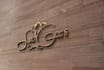 design clean handwritten or signature logo
