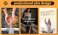 design professional pinterest pins for your business