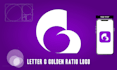 create golden ratio logo design with fibonacci spiral