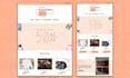 do editable mailchimp newsletter email template in 12 hours