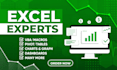 do excel spreadsheet, excel vba, excel macros, dashboard, google sheets