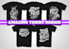 do amazing tshirt design for you