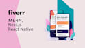 develop web and mobile app using mern, nextjs, react native
