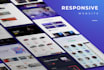 convert psd to html, figma to html, xd to html css responsive modern website