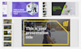 design premium modern powerpoint presentation