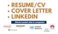 provide professional CV, cover letter to boost your job prospect