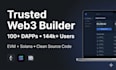 build web3 dapp, presale, staking, and dex for web3 projects on evm or solana