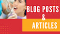 write high quality dental blog posts and articles
