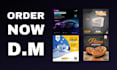 design social media posts,facebook creative ads, banner images, instagram post