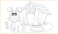 draw coloring pages and any line art