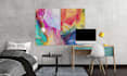 do 20 amazing custom canvas wall art mockup design
