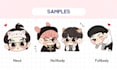 draw cute anime oc idol chibi character for you
