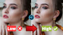 enhance, upscale, improve, enlarge, fix and restore low resolution images
