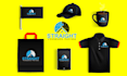 do company logo design and complete brand identity with full custom branding kit